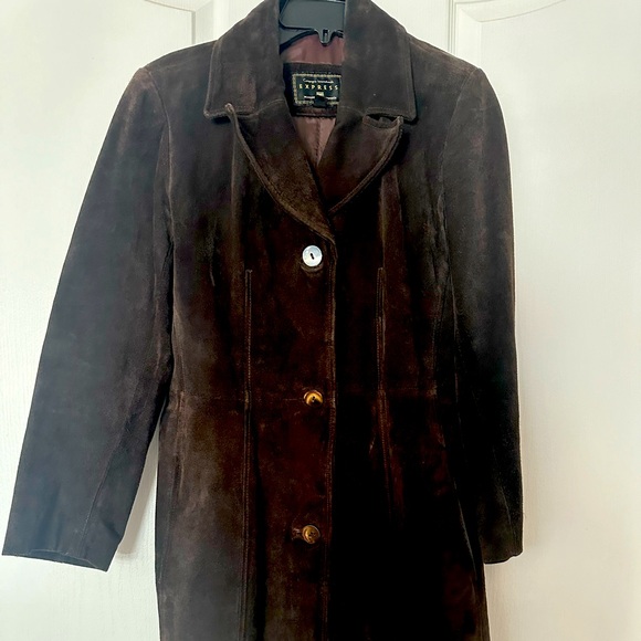 Express Jackets & Blazers - Express Genuine Leather jacket, Thinsulate thermal insulation .
